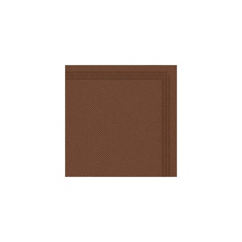 Serviette de table en papier marron microgaufré double épaisseur